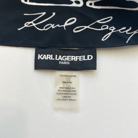 COPY - Vintage NWOT Karl Lagerfeld scarf - Picture 3 of 3